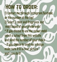 a flyer with the words how to order